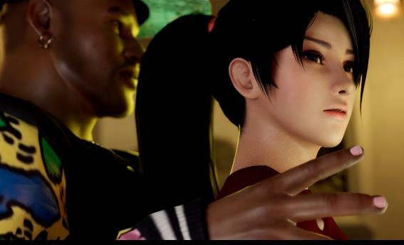 地下桌球女王：雷芳的国语配音剧情大作，黑白人物件战场，女孩子还债的故事