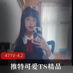 推特可爱TS视频合集471V4.2G，自拍短视频，手动道具多样！